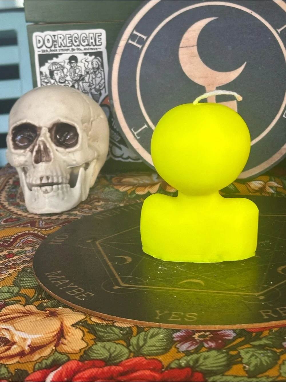 Hand Crafted mysterious visitor